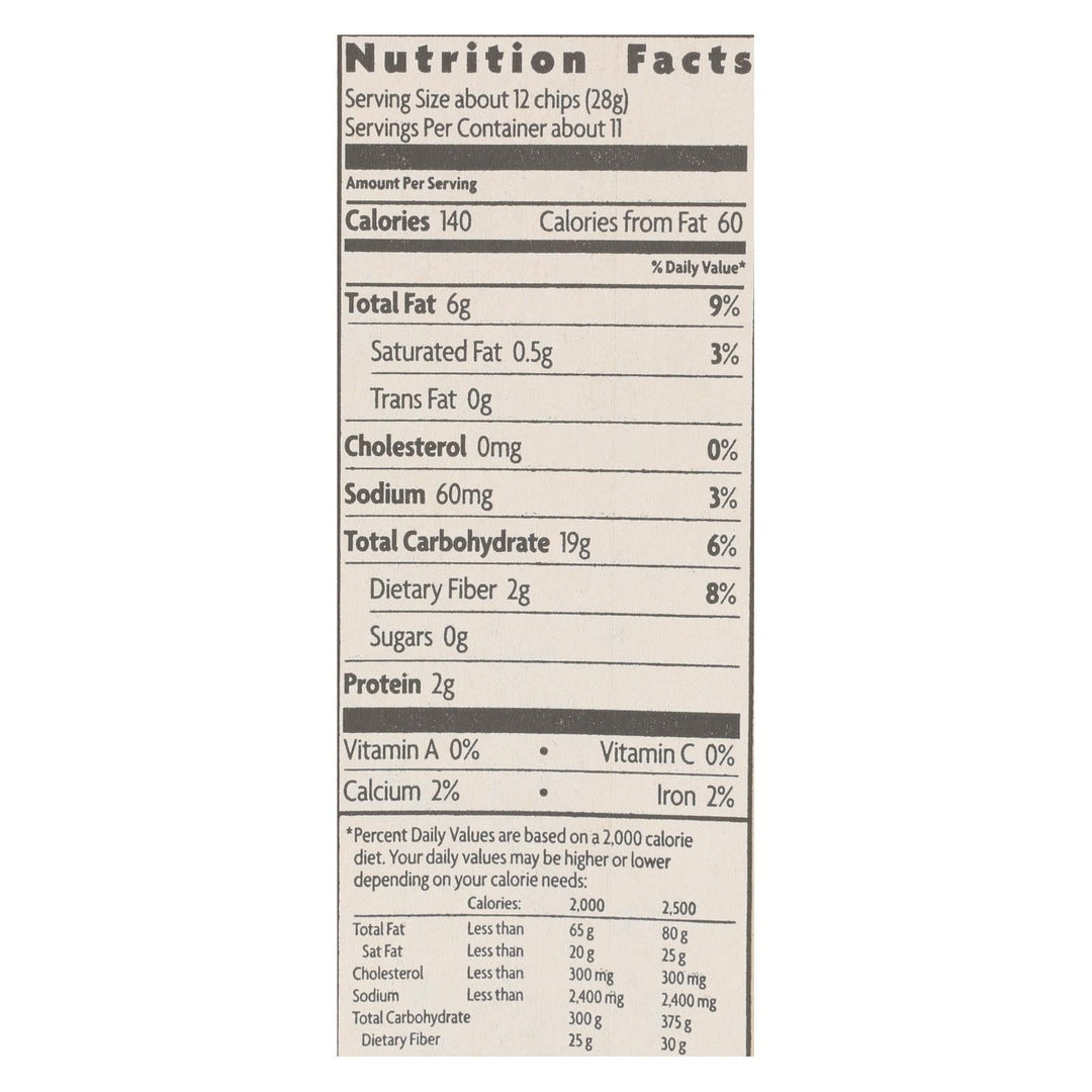 Que Pasa - Tortilla Chips Blue - Case Of 6 - 11 Oz - Maras Green