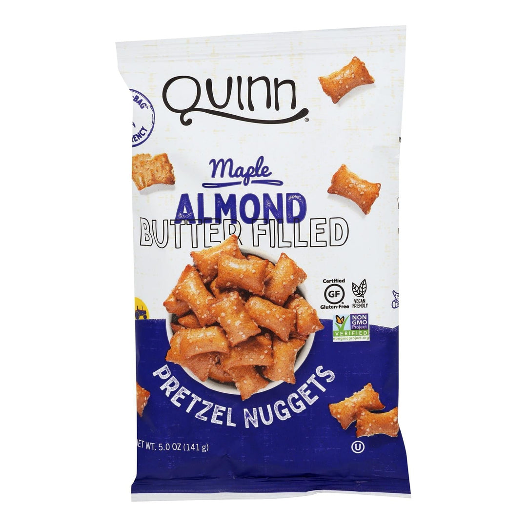 Quinn - Prtz/nug Maple Almond Filled - Case Of 8 - 5 Oz - Maras Green