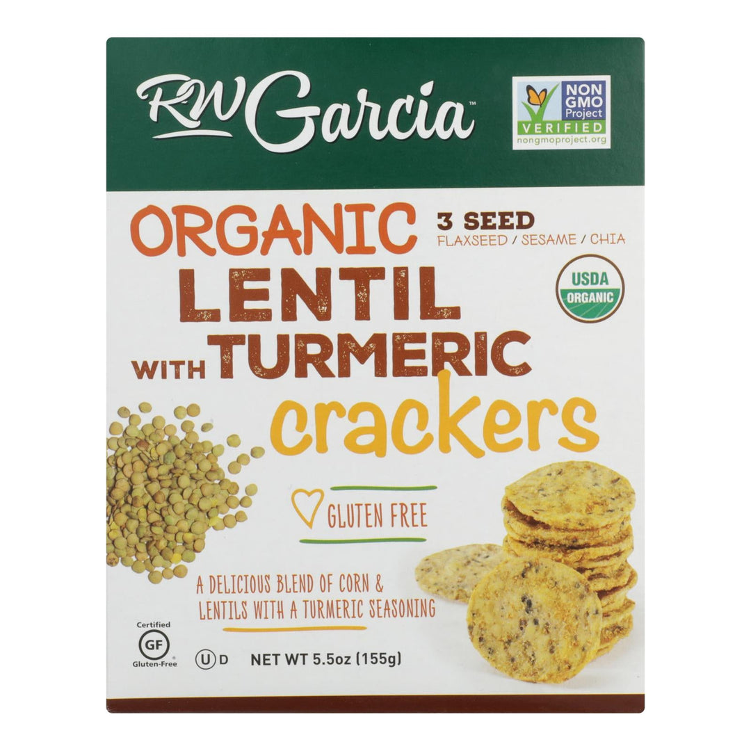 R. W. Garcia - Cracker 3 Seed Lntl Tur - Case Of 6 - 5.5 Oz - Maras Green