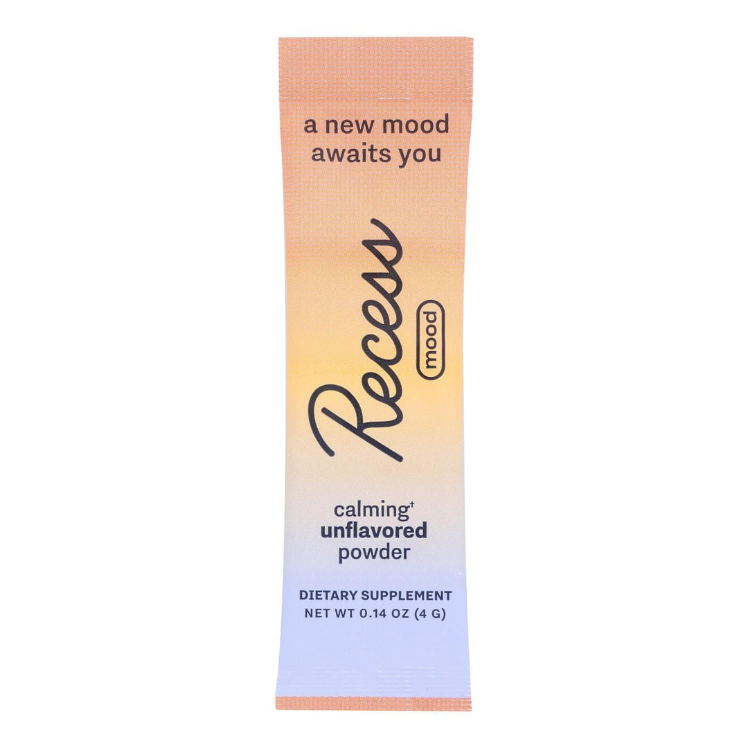 Recess - Mood Sticks Unflavored - Case Of 10 - .14 Oz - Maras Green
