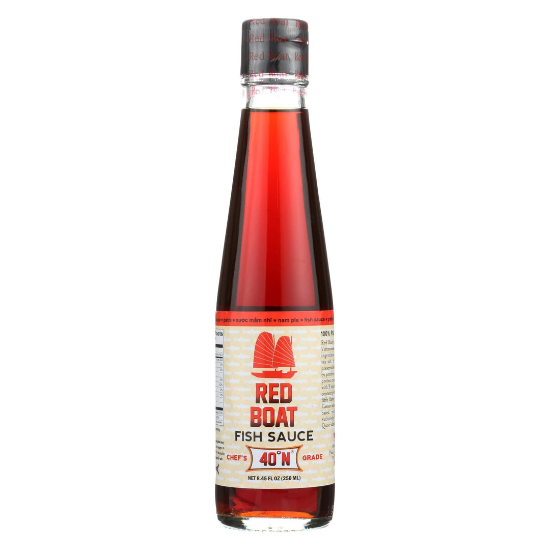 Red Boat Fish Sauce Premium Fish Sauce - Case Of 6 - 250 Ml - Maras Green
