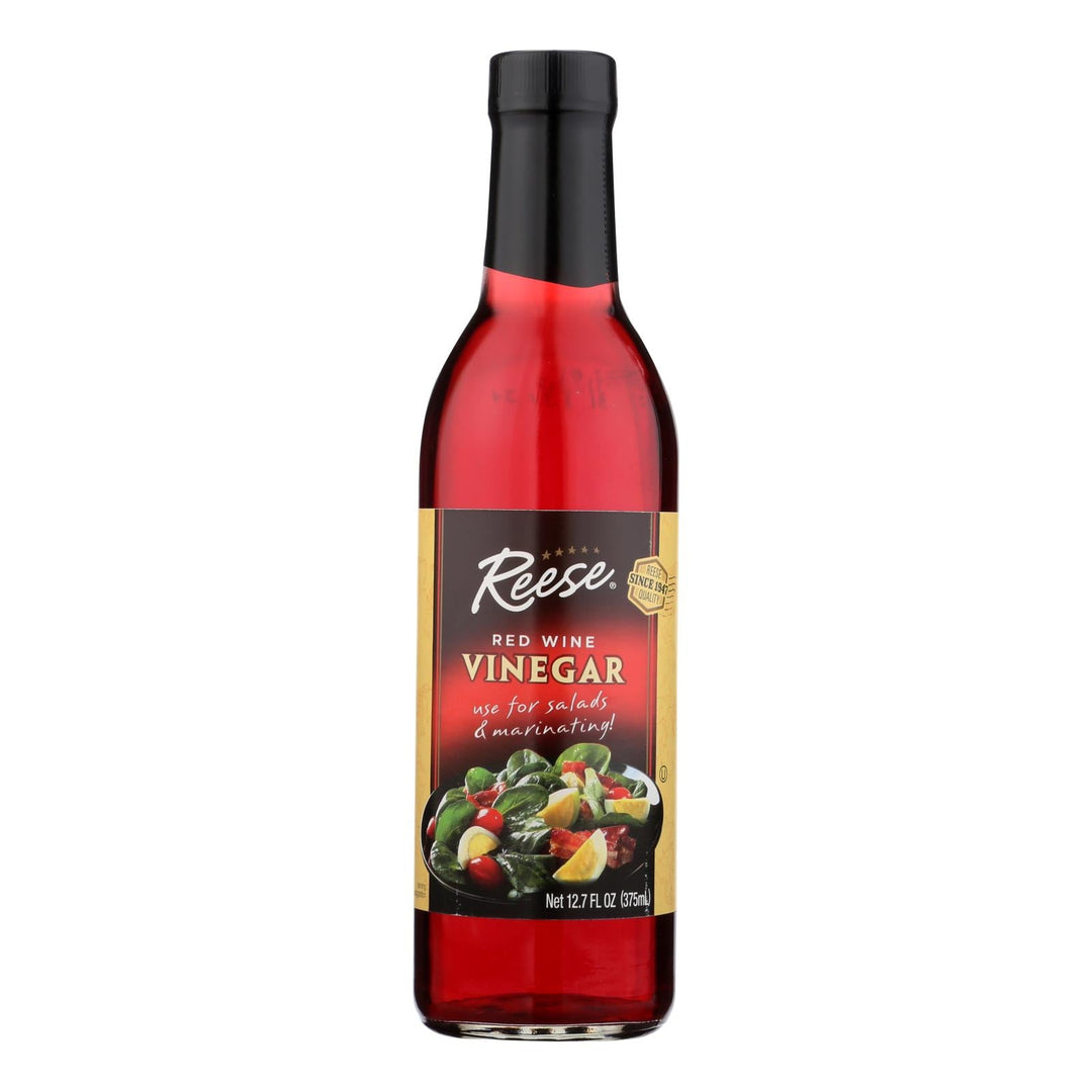Reese Vinegar - Red Wine - Case Of 6 - 12.7 Fl Oz - Maras Green