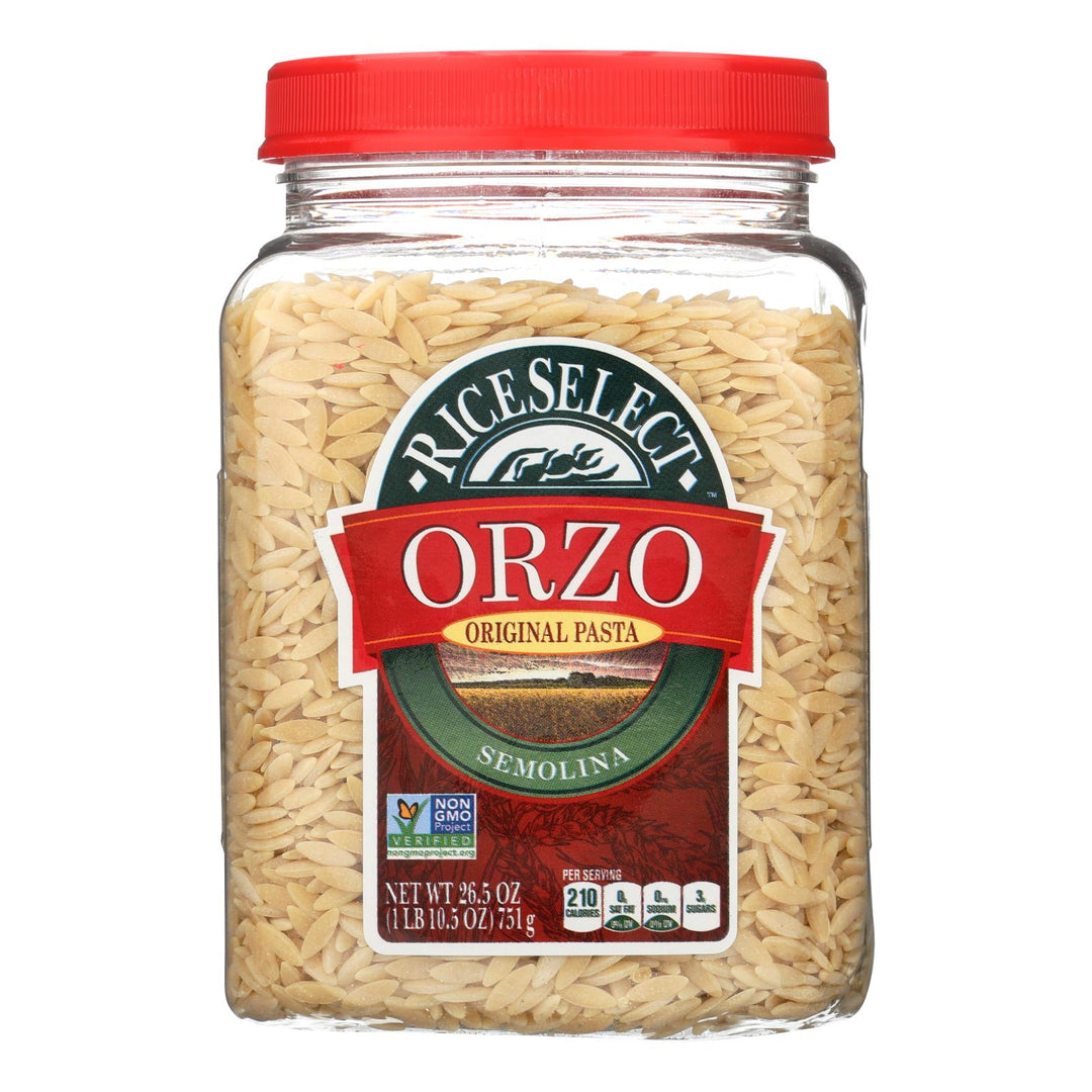 Rice Select Orzo - Original - Case Of 4 - 26.5 Oz. - Maras Green