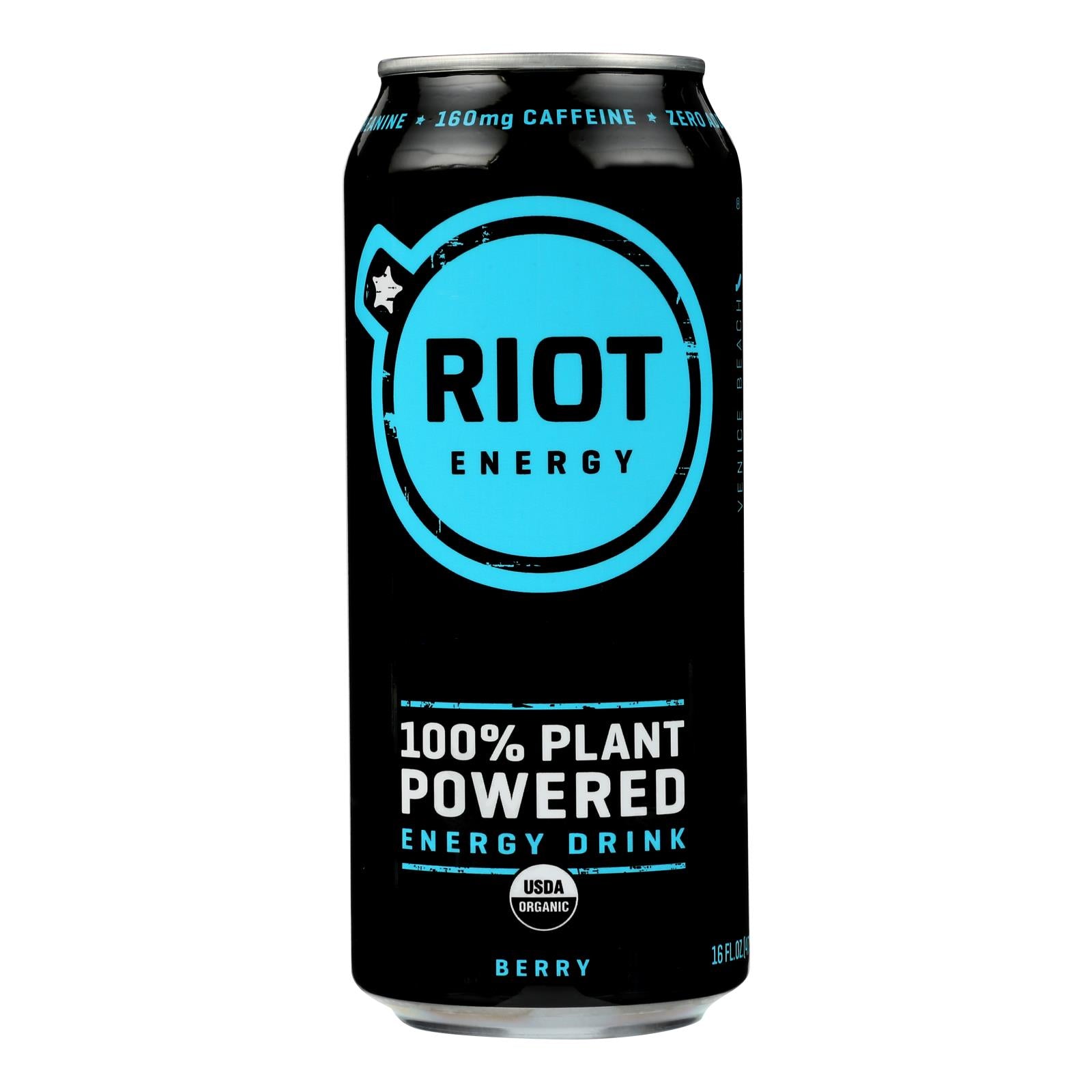 Riot Energy - Enrg Drink Berry - Case Of 12 - 16 Oz - Maras Green