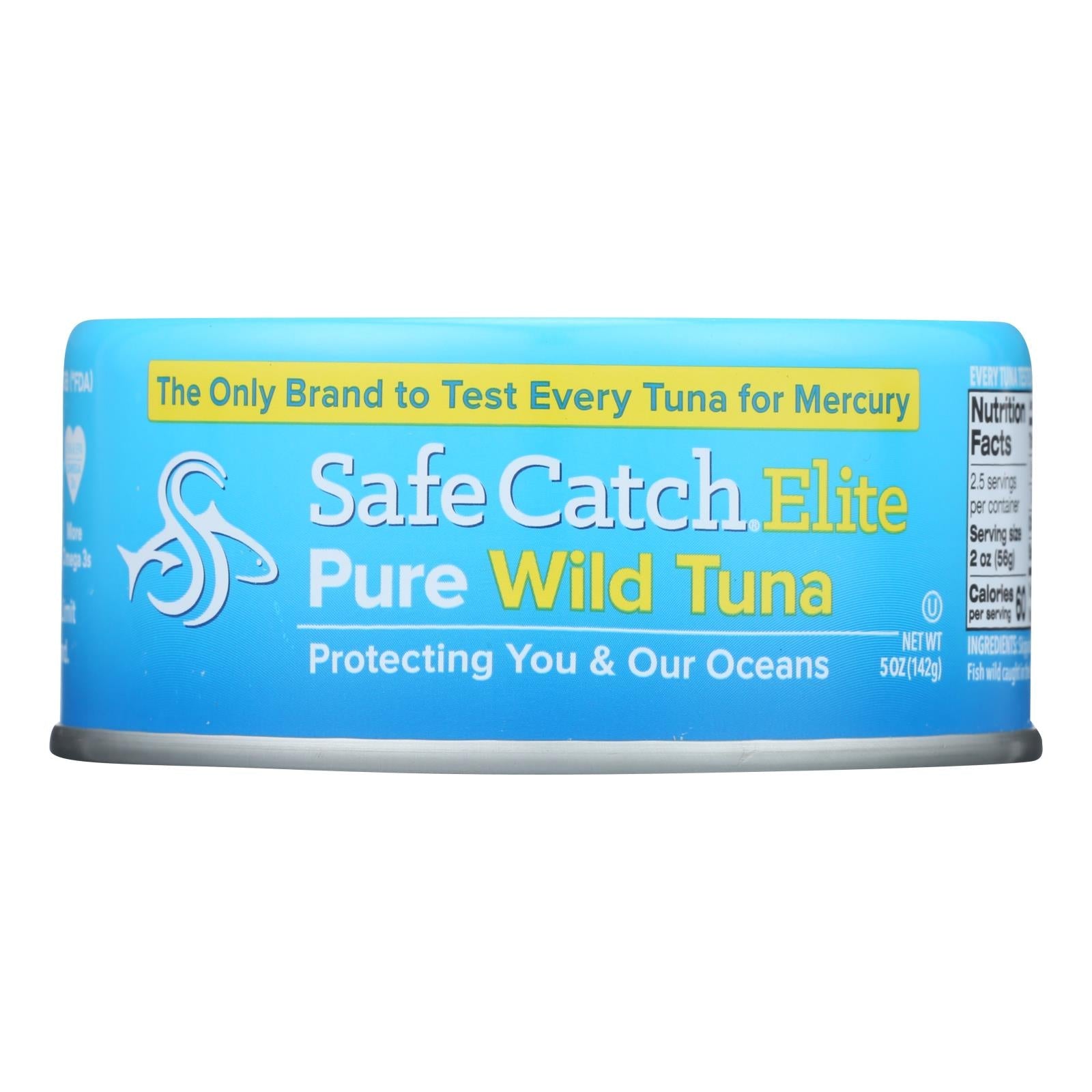 Safe Catch Solid Wild Tuna Steak - Case Of 12 - 5 Oz - Maras Green
