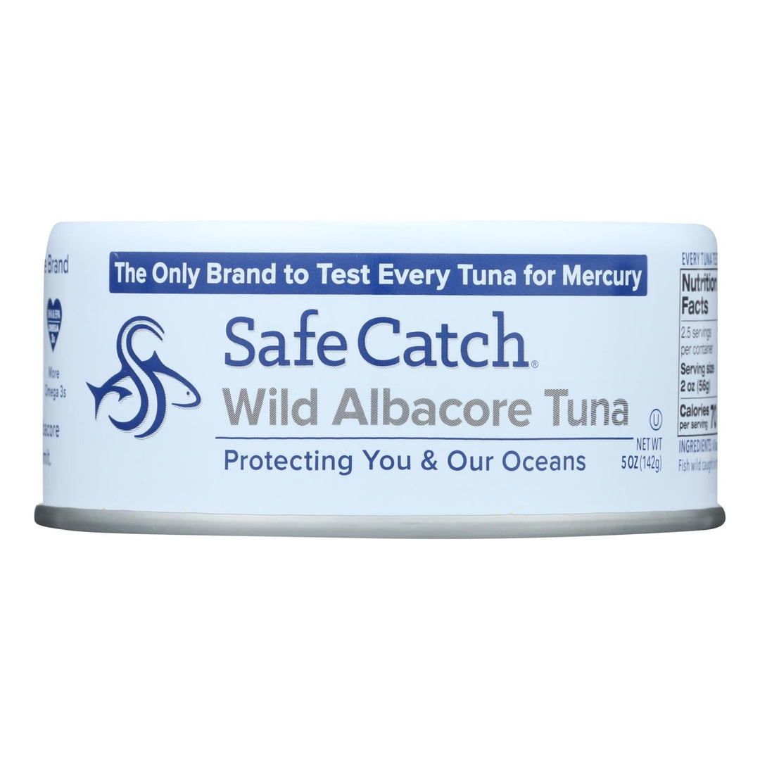 Safe Catch - Tuna Wild Albacore - Case Of 12 - 5 Oz - Maras Green