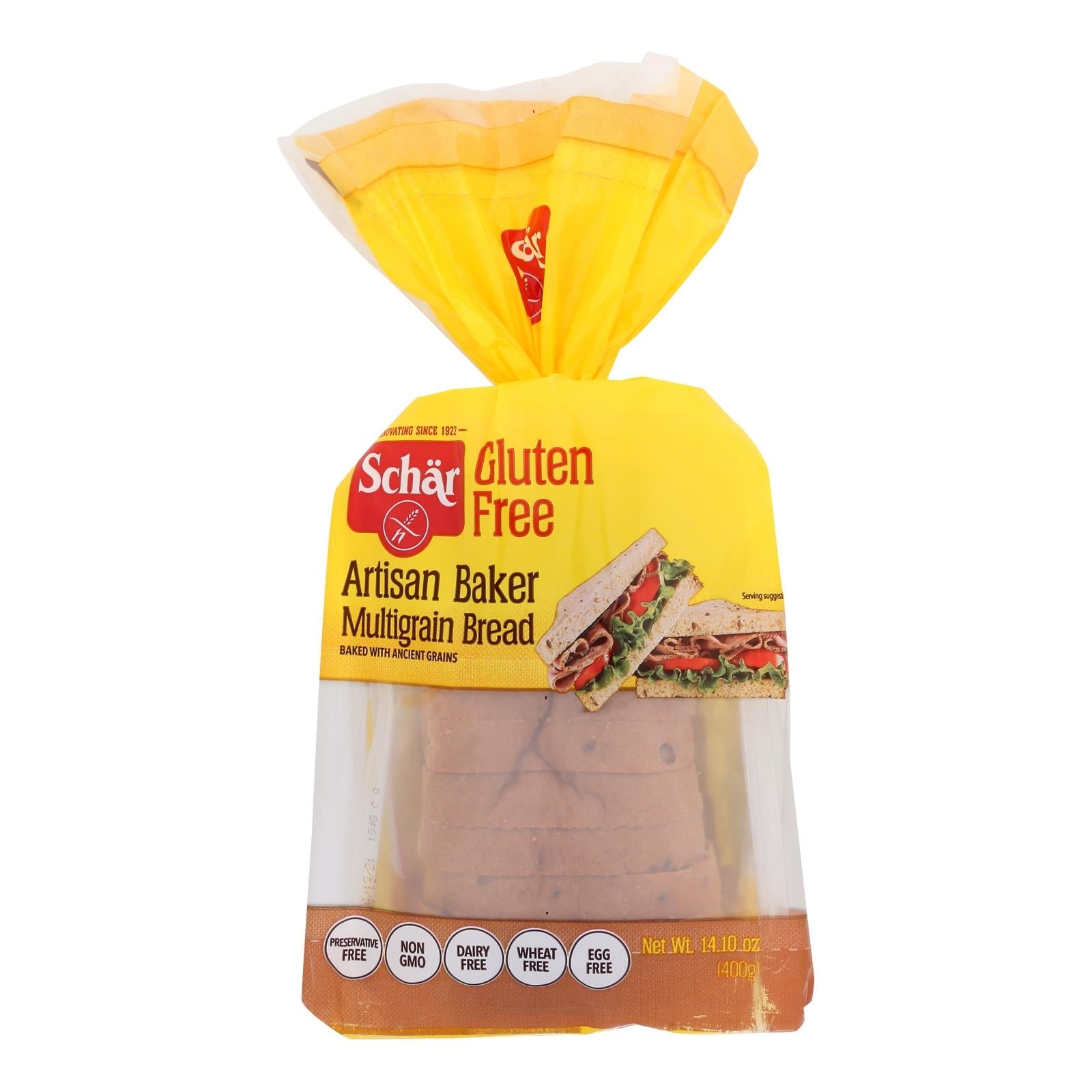 Schar - Bread Artisan Bkr Multgrn - Case Of 8 - 14.1 Oz - Maras Green