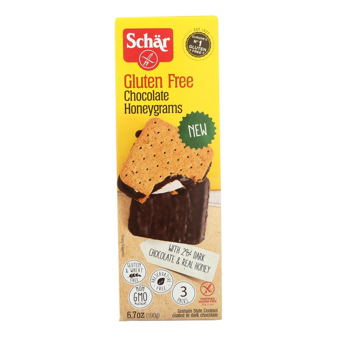 Schär Gluten Free Chocolate Honeygrams - Case Of 6 - 6.7 Oz - Maras Green
