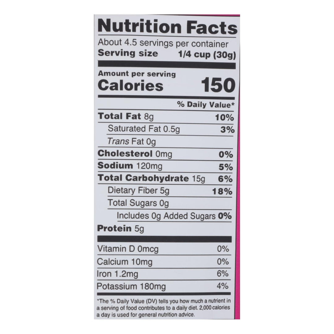 Seapoint Farms - Lentil Snack Himalayan Salt - Case Of 12 - 5 Oz - Maras Green