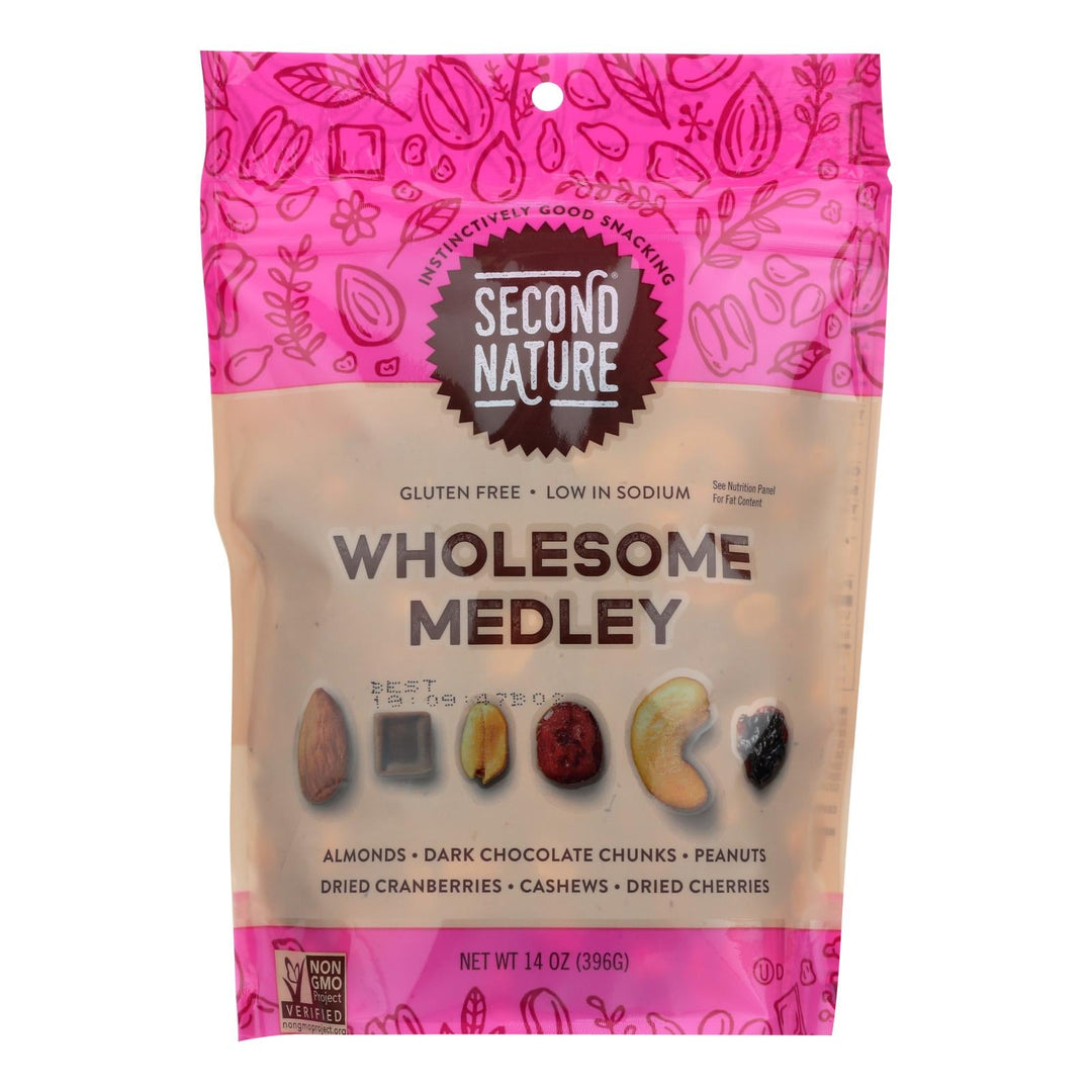 Second Nature - Nut Medley Wholesome - Case Of 6 - 14 Oz - Maras Green