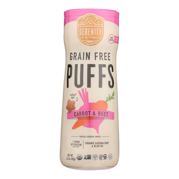 Serenity Kids - Puff Crt Beet Veg - Case Of 6 - 1.5 Oz - Maras Green