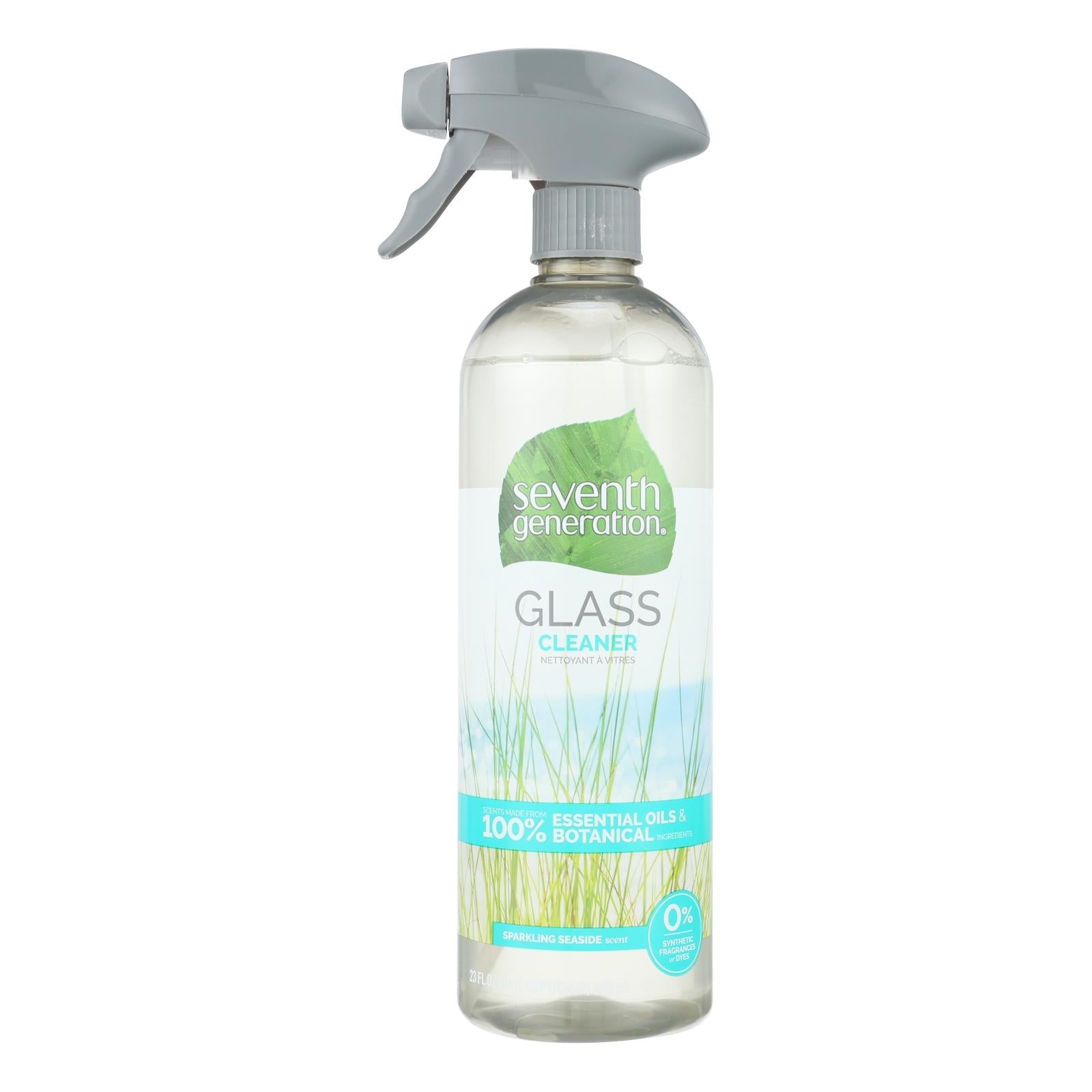 Seventh Generation - Cleaner Glass Spk Sea - Case Of 8 - 23 Fz - Maras Green
