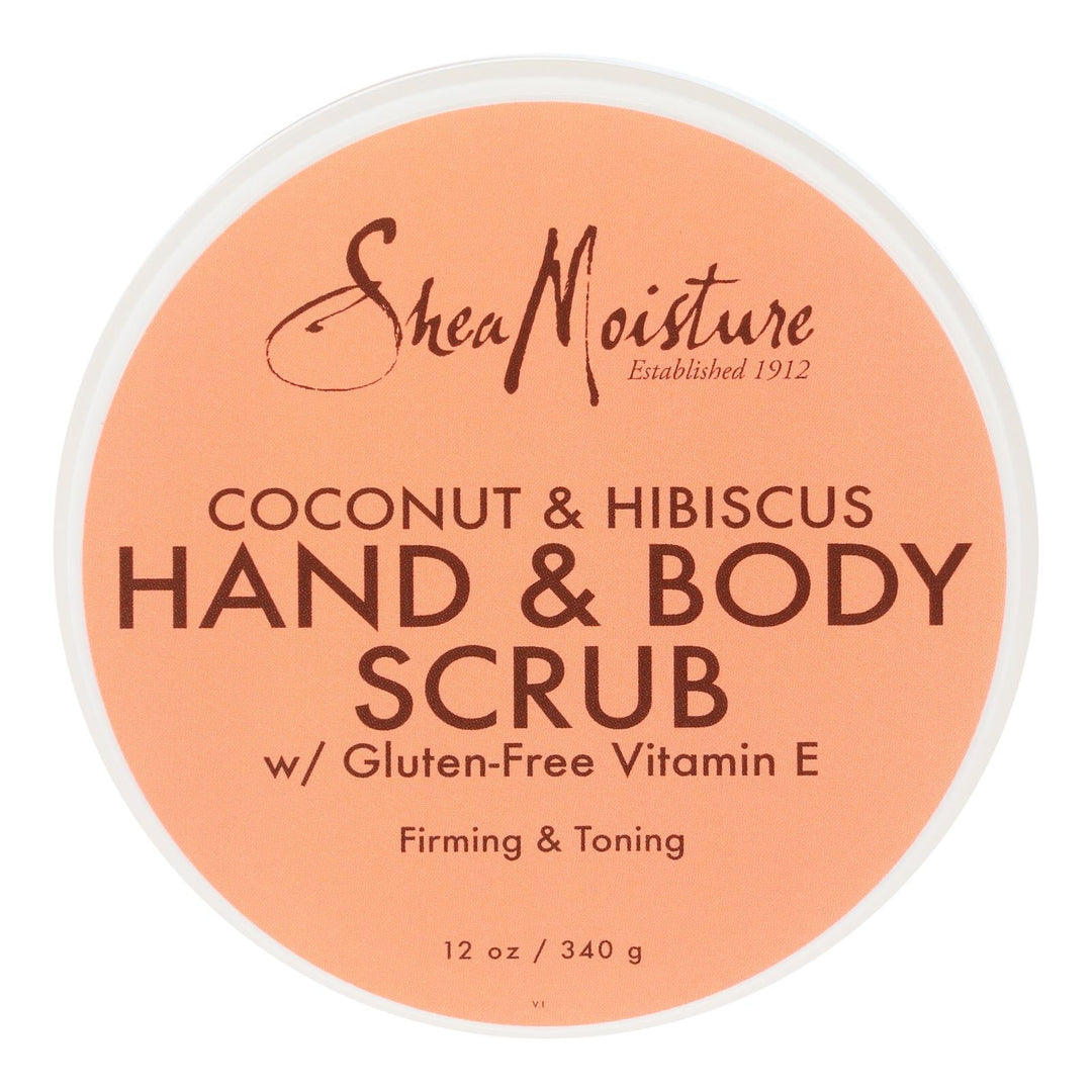 Shea Moisture - Hnd Body Scrub Coconut Hbiscus - 1 Each - 12 Oz - Maras Green