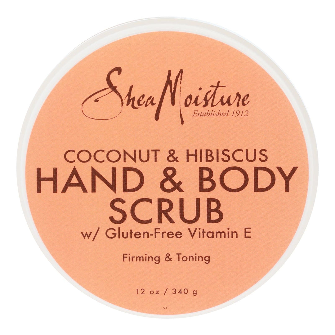 Shea Moisture - Hnd Body Scrub Coconut Hbiscus - 1 Each - 12 Oz - Maras Green