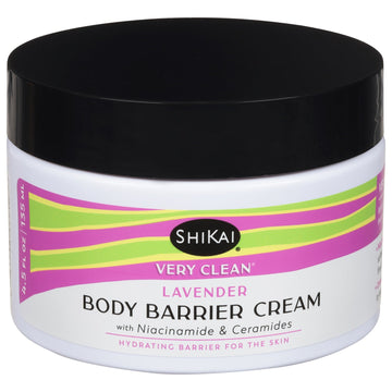 Shikai Products - Cream Barrier Lavender - 1 Each - 4.5 Fz - Maras Green
