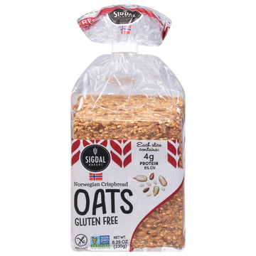 Sigdal Bakeri Norwegian Wholegrain Crispbread - Case Of 12 - 8.29 Oz - Maras Green