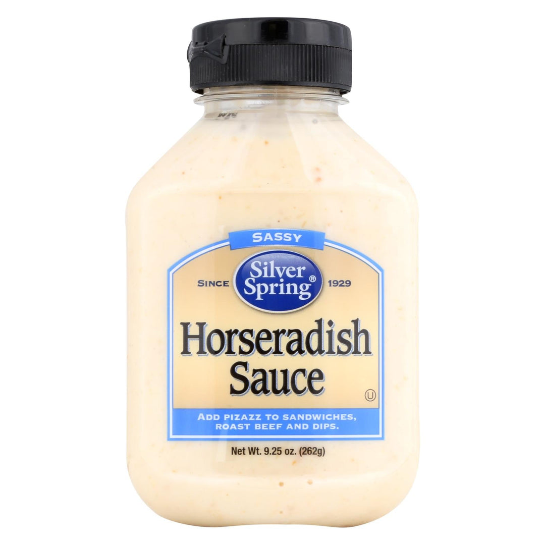 Silver Spring Sauce - Horsradish - Case Of 9 - 9.25 Fl Oz - Maras Green