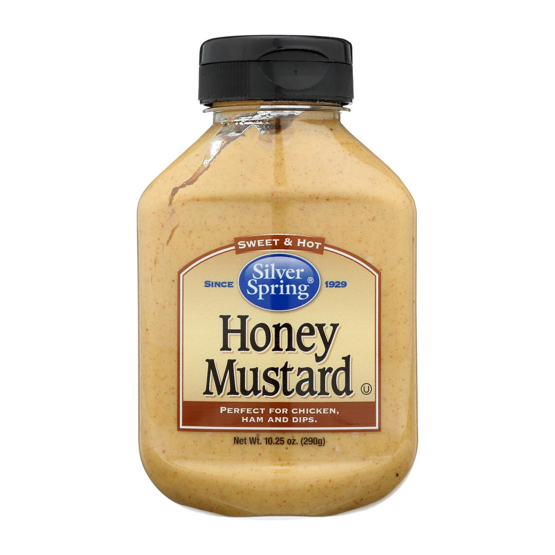Silver Spring Squeeze - Mustard - Honey - Case Of 9 - 10.25 Oz - Maras Green