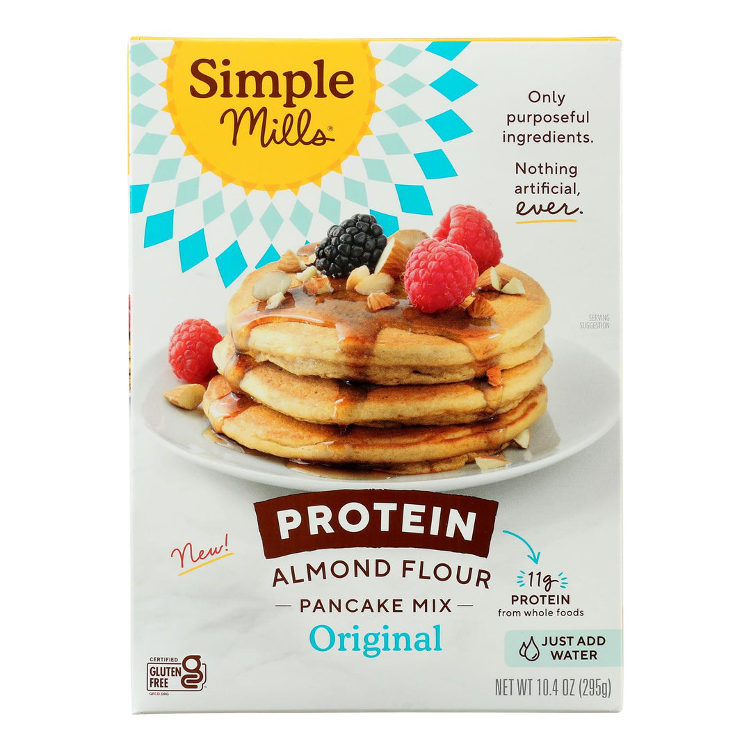Simple Mills - Pcakemx Original Protein Almflr - Case Of 6 - 10.4 Oz - Maras Green