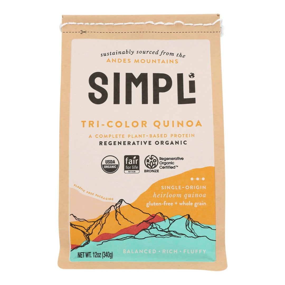 Simpli - Quinoa Tricolor Regen - Case Of 8 - 12 Oz - Maras Green