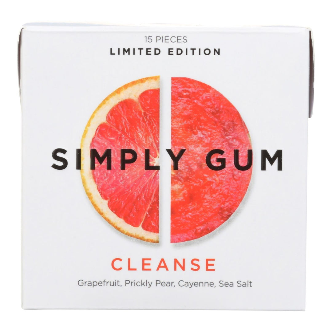 Simply Gum - Gum Cleanse - Case Of 12 - 15 Ct - Maras Green