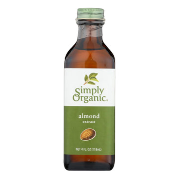 Simply Organic Almond Extract - Organic - 4 Oz - Maras Green