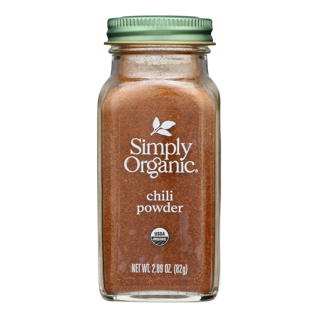 Simply Organic - Chili Powder Organic - Case Of 6 - 2.89 Ounces - Maras Green