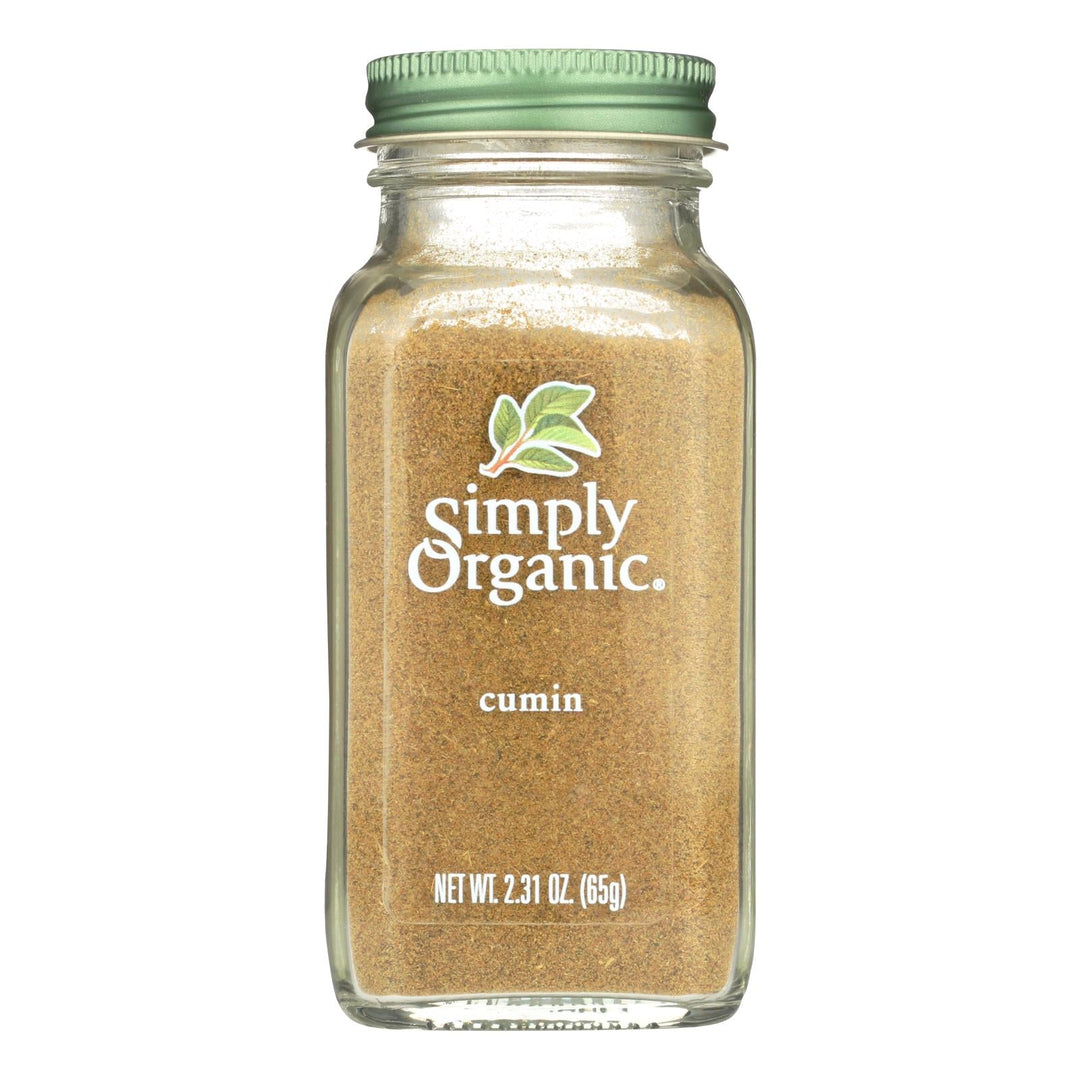 Simply Organic Ground Cumin Seed - Case Of 6 - 2.31 Oz. - Maras Green