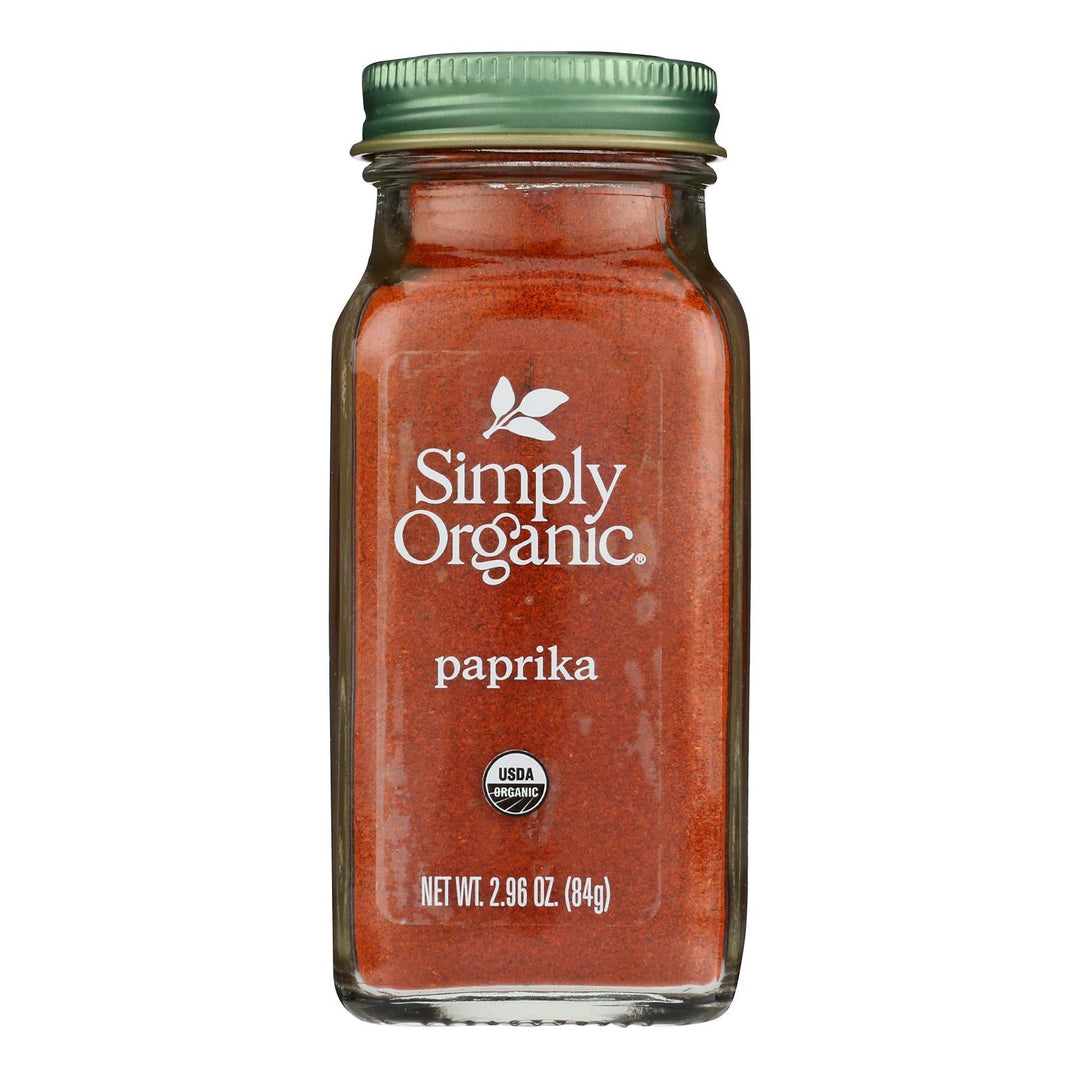 Simply Organic - Paprika Organic Ground - Case Of 6 - 2.96 Ounces - Maras Green