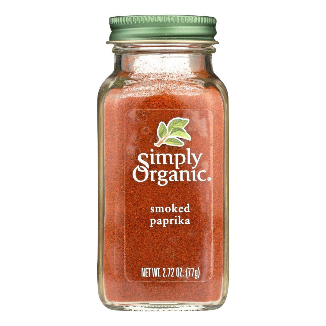 Simply Organic Smoked Paprika - Case Of 6 - 2.72 Oz. - Maras Green