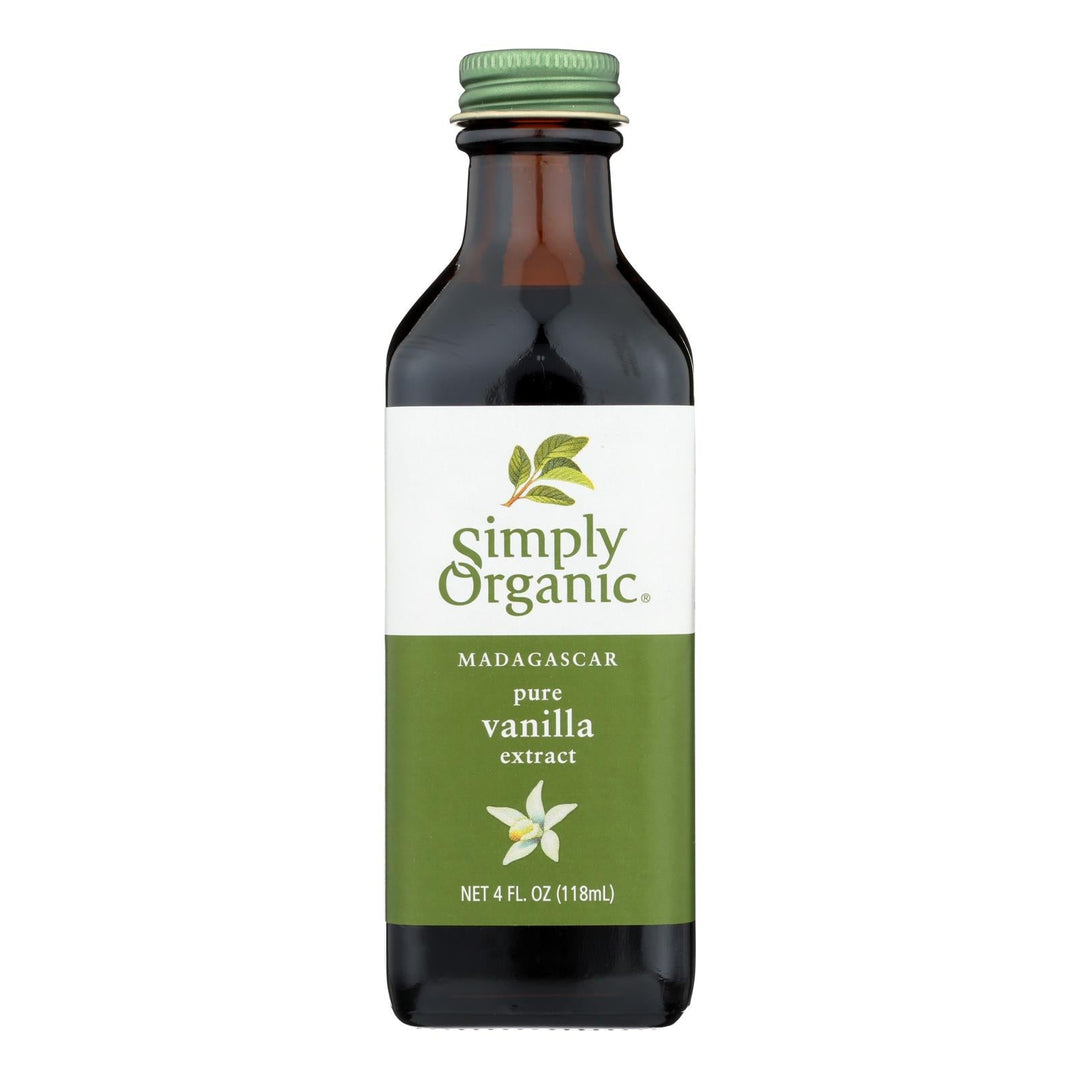 Simply Organic Vanilla Extract - Organic - 4 Oz - Maras Green