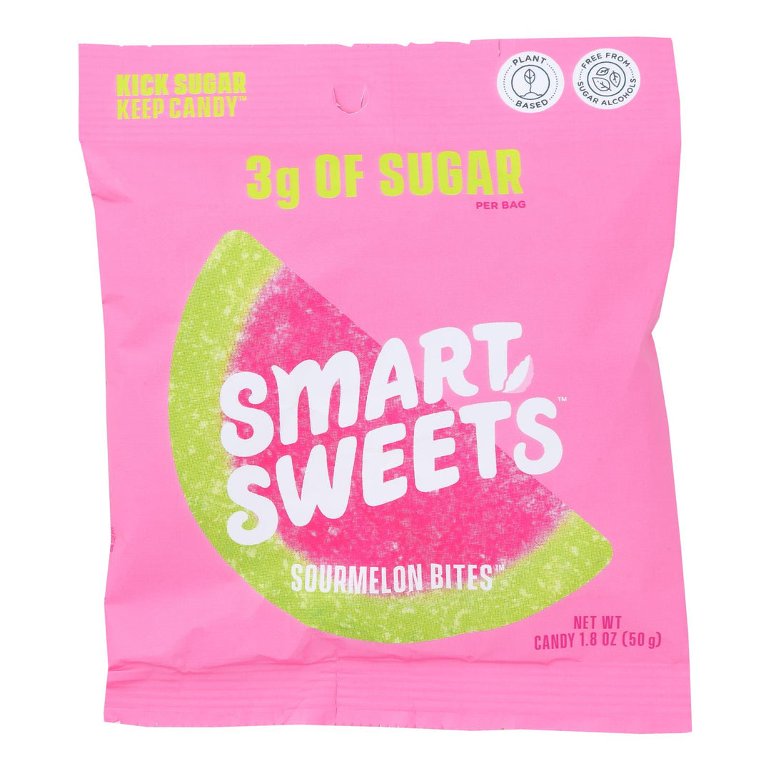 Smartsweets - Sourmelon Bites - Case Of 12 - 1.8 Oz - Maras Green