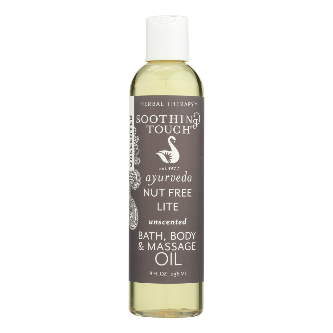 Soothing Touch Massage Oil - Nut Free - 8 Oz - Maras Green