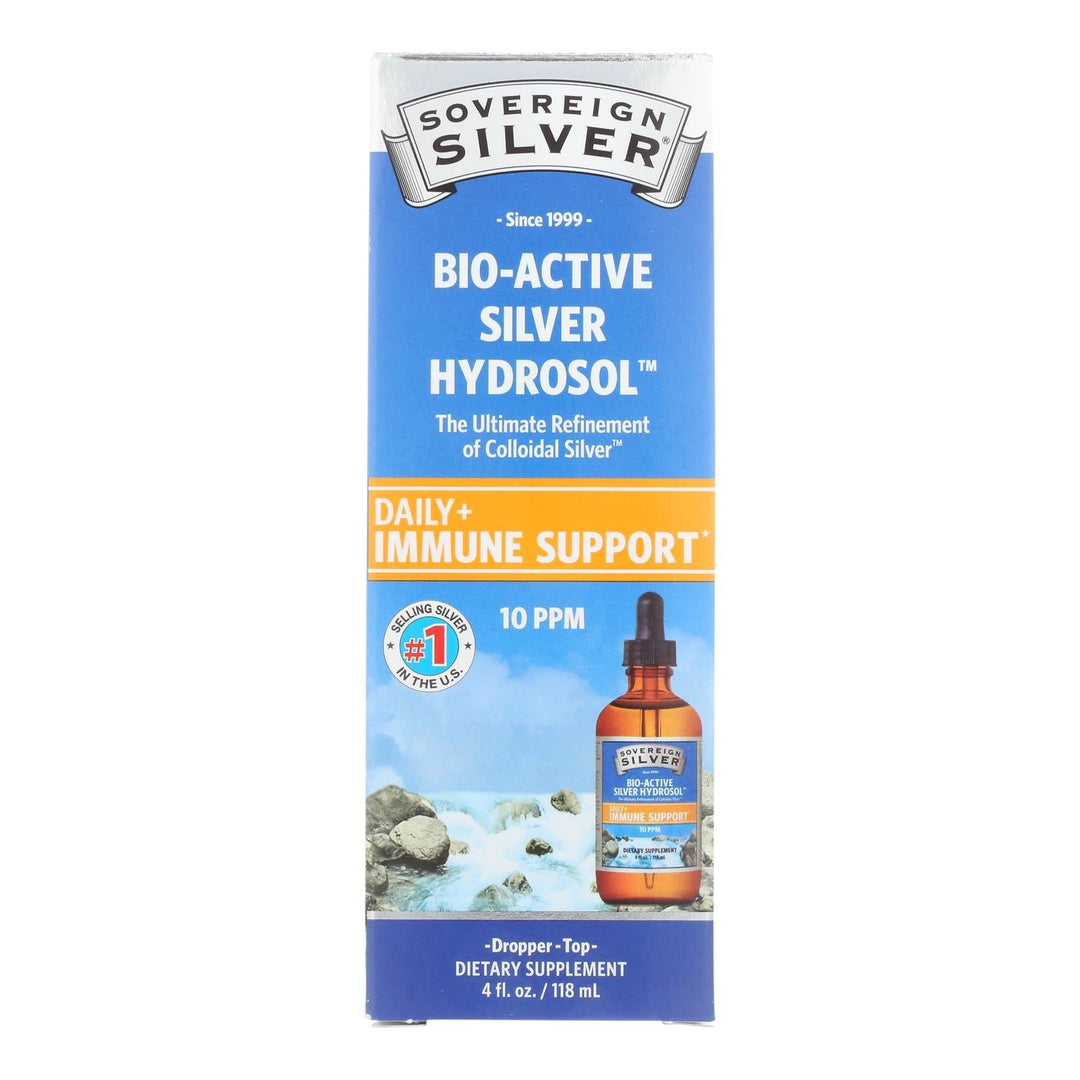 Sovereign Silver - Immune Support Dropper - 1 Each - 4 Fz - Maras Green