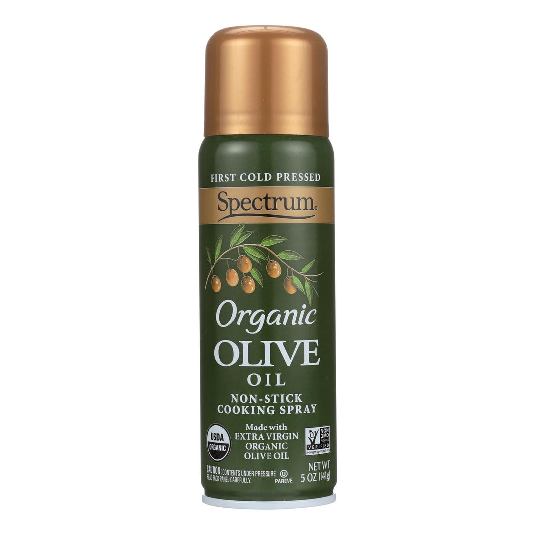 Spectrum Naturals Organic Extra Virgin Olive Spray Oil - Case Of 6 - 5 Fl Oz. - Maras Green