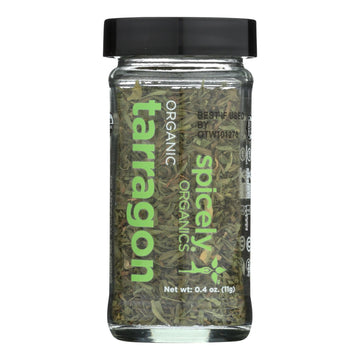 Spicely Organics - Organic Tarragon - Case Of 3 - 0.4 Oz. - Maras Green