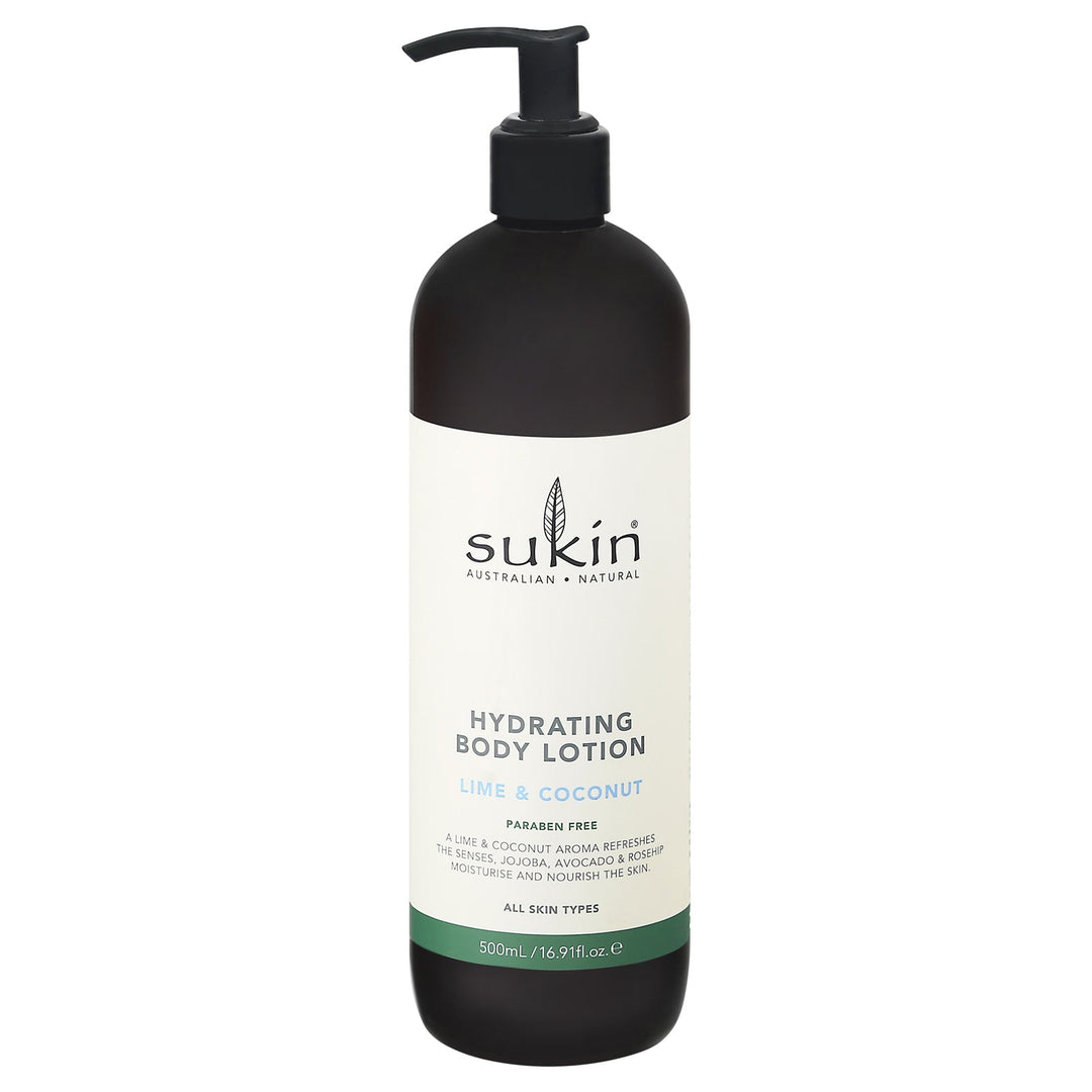 Sukin - Body Lotion Lime Coconut - 1 Each - 16.91 Fluid Ounces - Maras Green