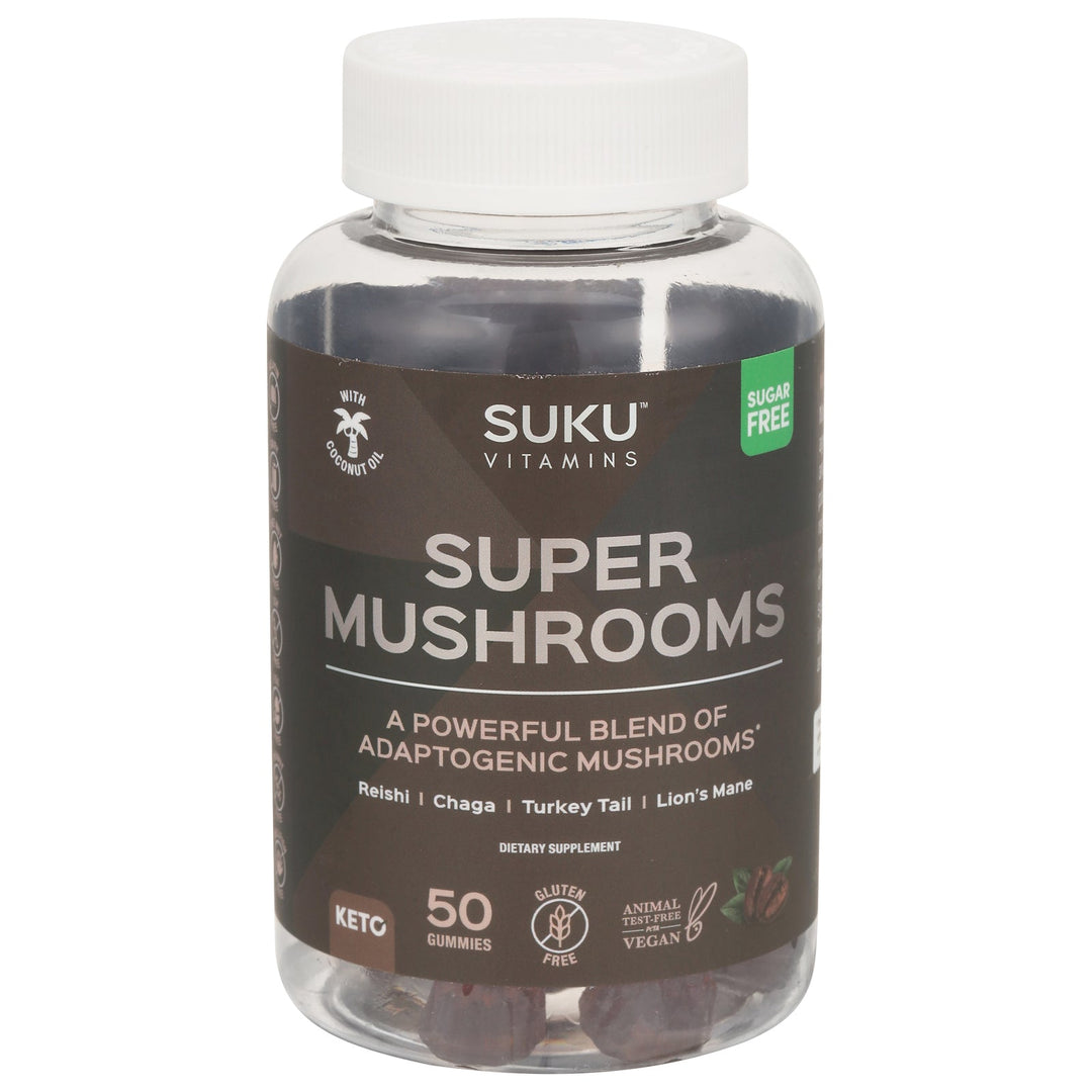 Suku Vitamins - Gummy Super Mushrooms - 1 Each - 50 Ct - Maras Green