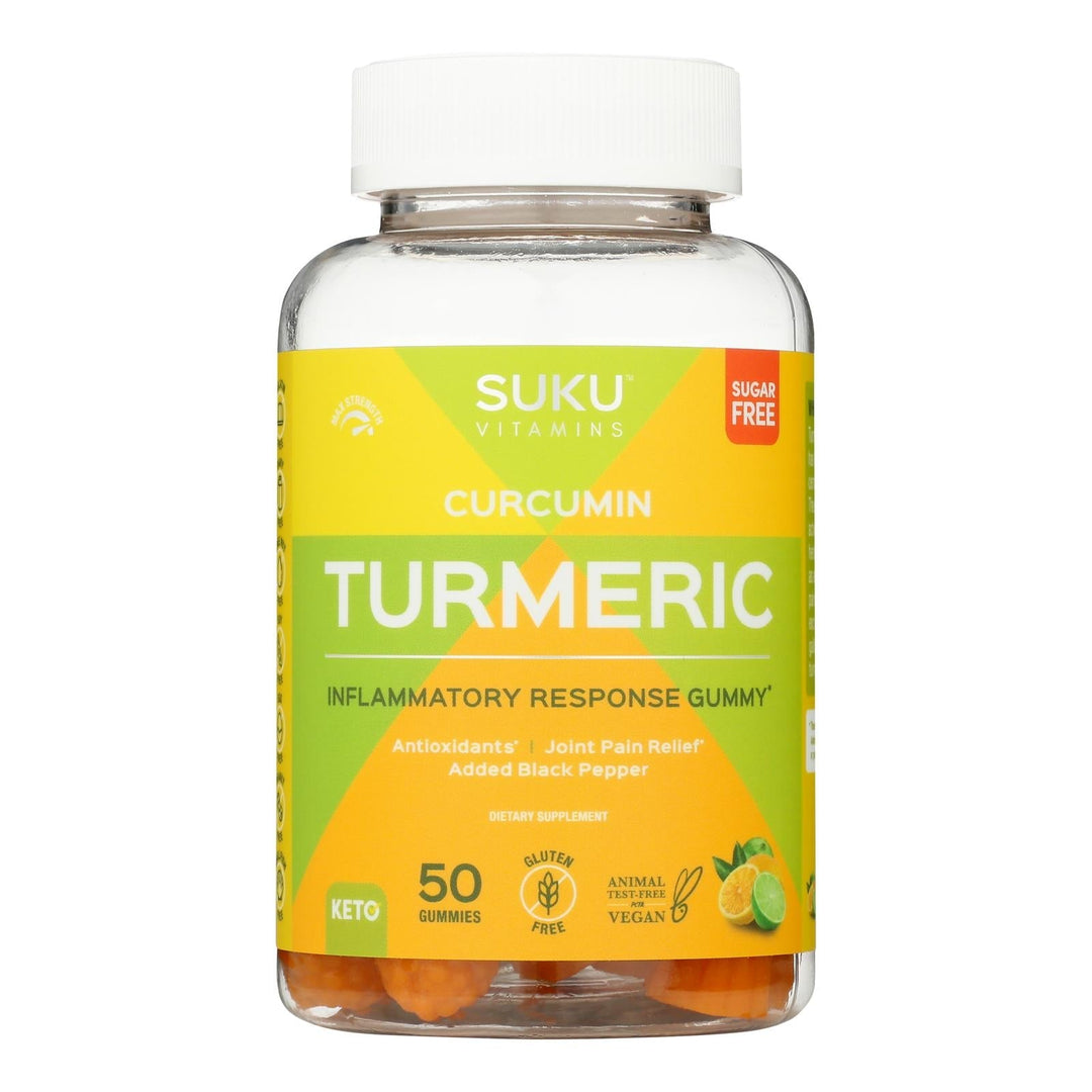 Suku Vitamins - Gummy Turmeric - 1 Each - 50 Ct - Maras Green
