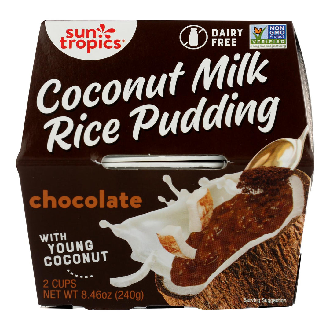 Sun Tropics Classic Cocoa Coconut Rice Pudding - Case Of 6 - 8.46 Oz - Maras Green