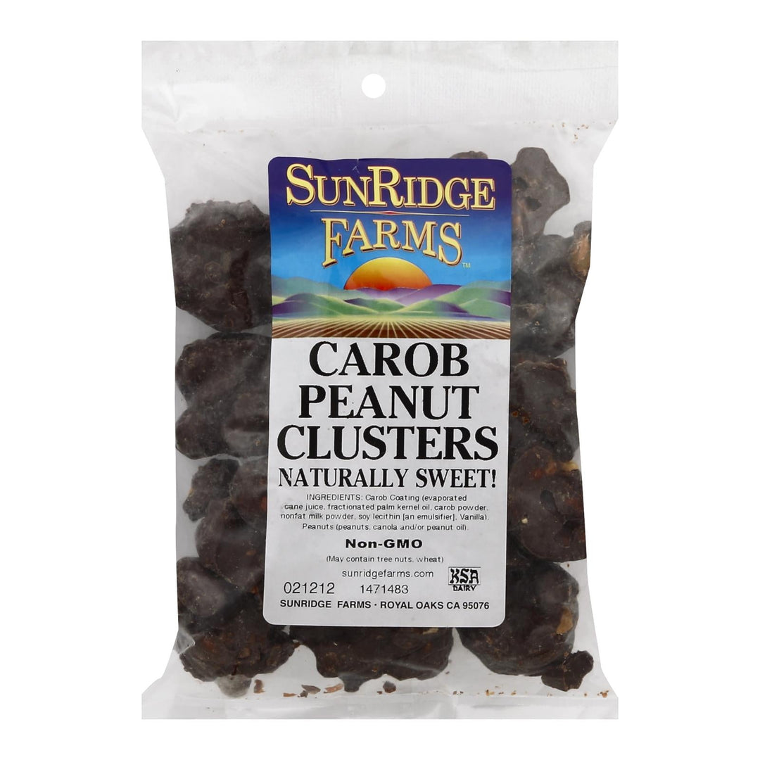Sunridge Farms Carob Peanut Clusters - Single Bulk Item - 10lb - Maras Green