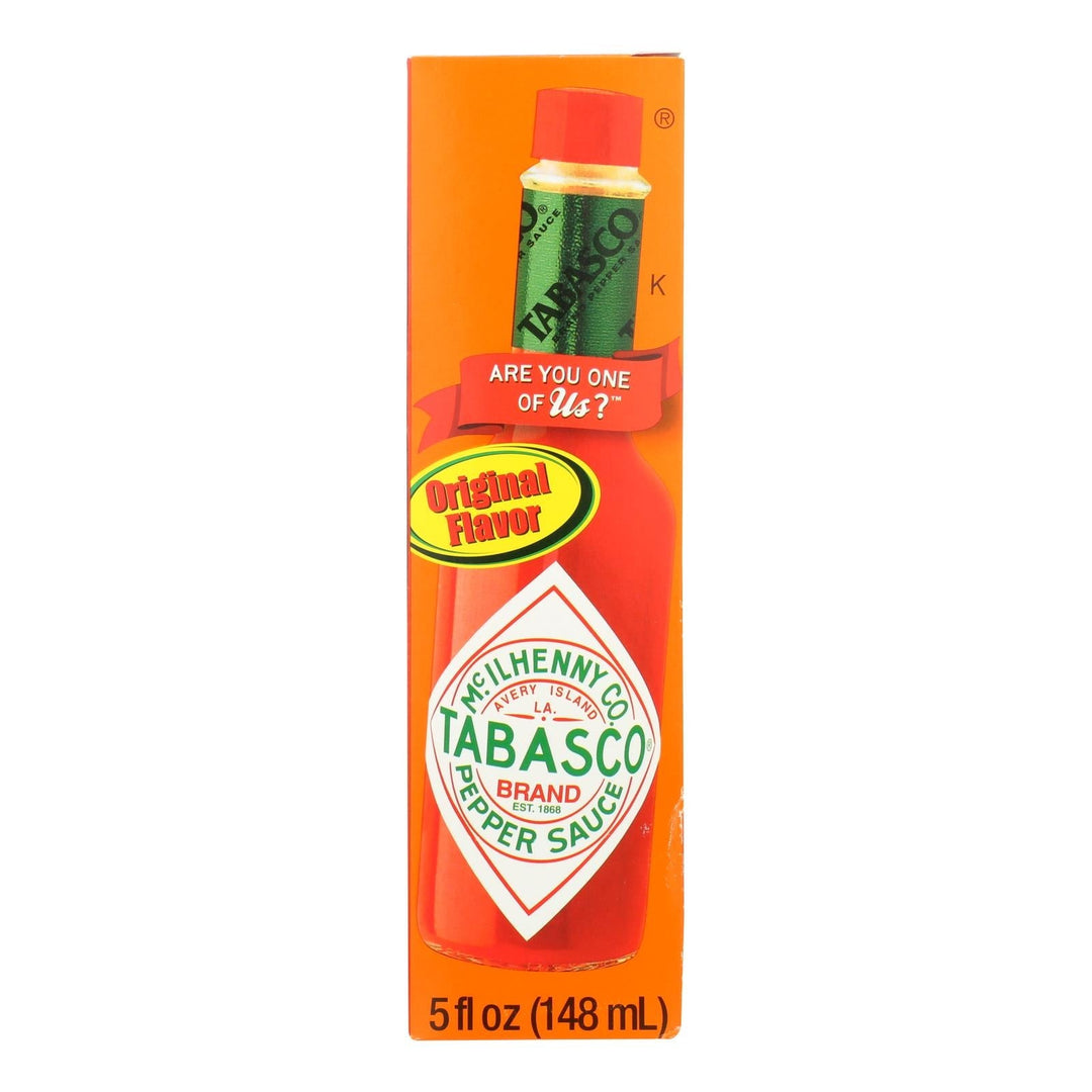 Tabasco Traditional Pepper Sauce Can - Case Of 12 - 5 Fz - Maras Green