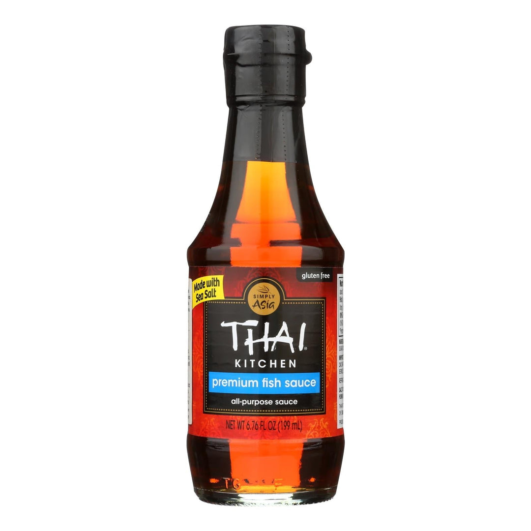 Thai Kitchen Premium Fish Sauce - Case Of 12 - 6.76 Oz. - Maras Green