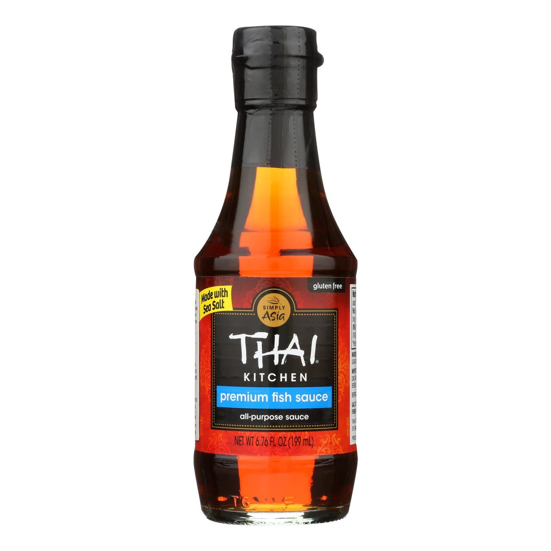 Thai Kitchen Premium Fish Sauce - Case Of 12 - 6.76 Oz. - Maras Green