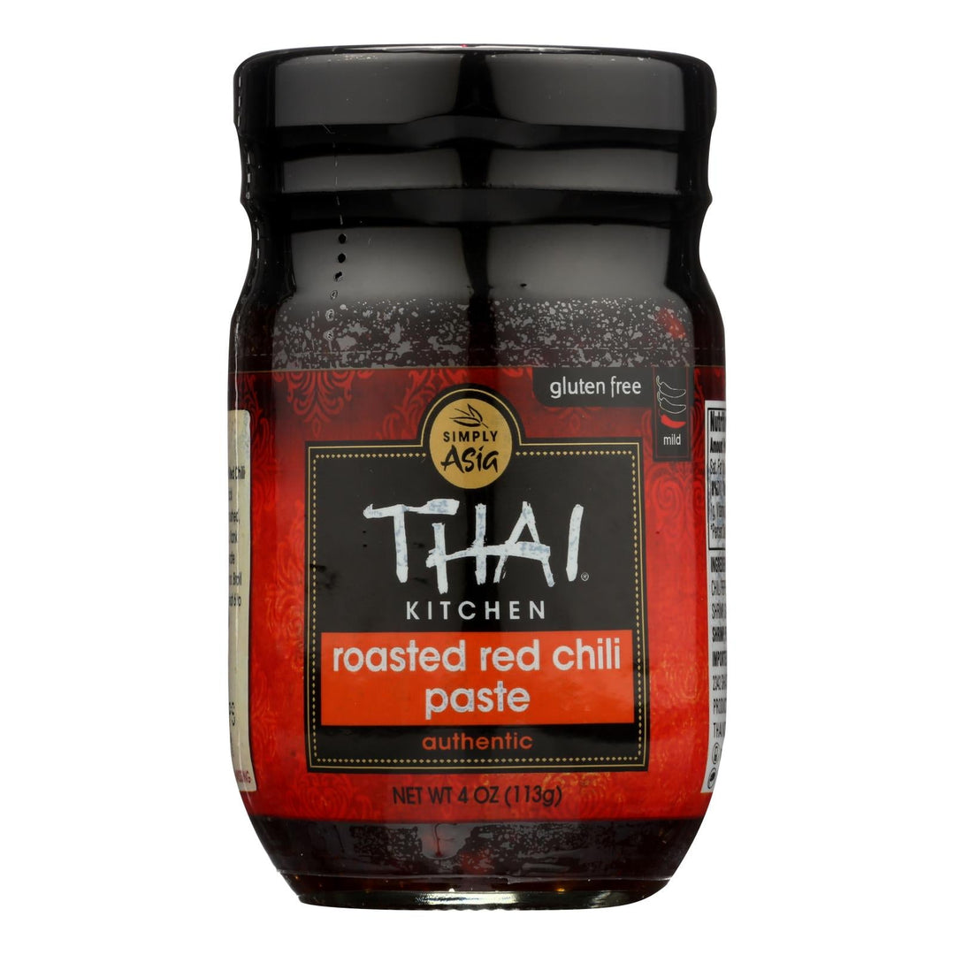 Thai Kitchen Roasted Red Chili Paste - Case Of 12 - 4 Oz. - Maras Green