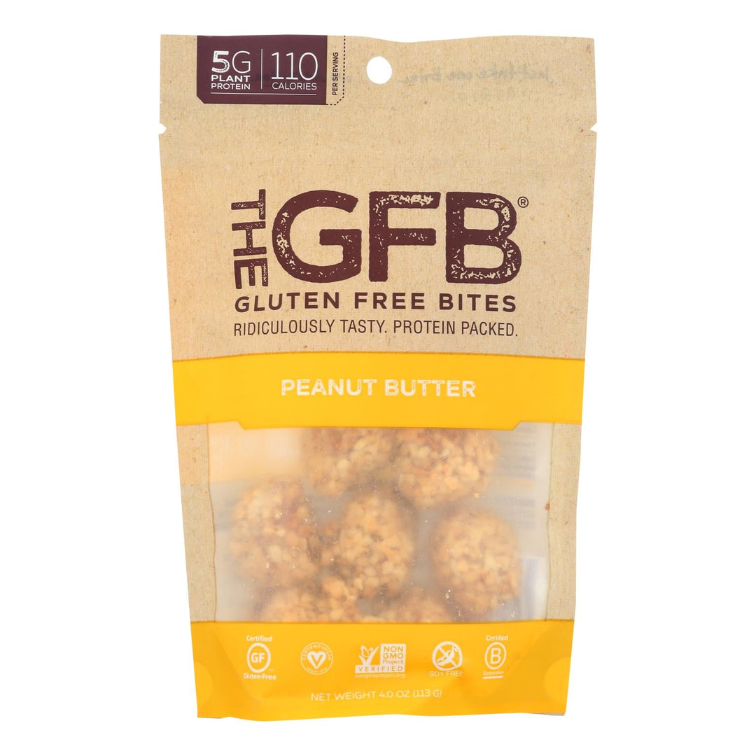 The Gfb - Bites Peanut Butter Gluten Free - Case Of 6 - 4 Oz - Maras Green