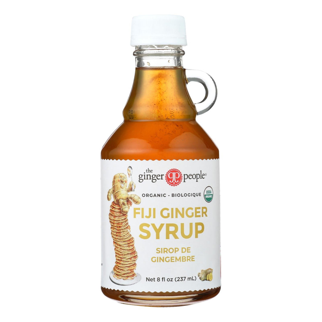 The Ginger People Organic Ginger Syrup - Case Of 12 - 8 Fz - Maras Green