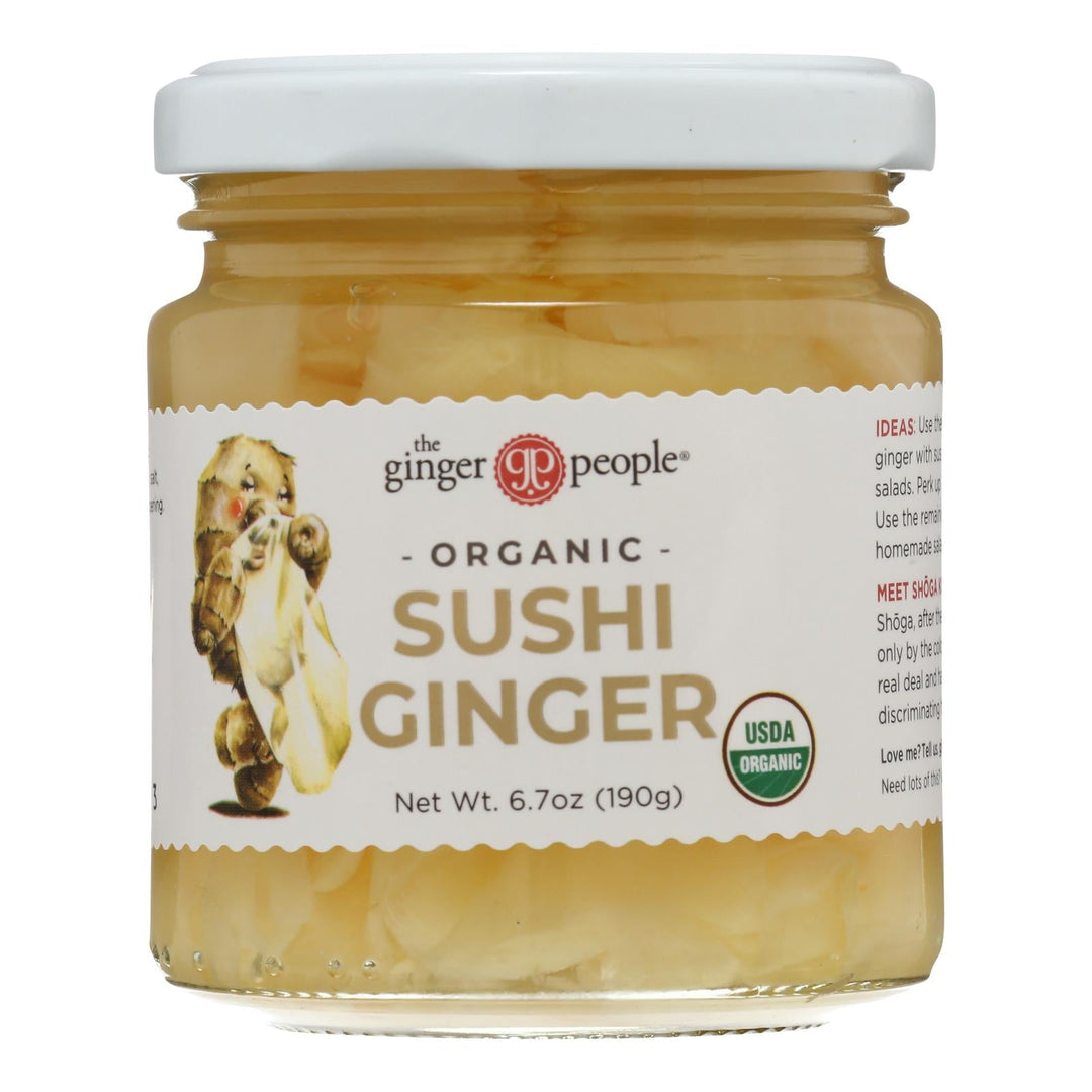 The Ginger People Organic Pickled - Case Of 12 - 6.7 Oz. - Maras Green