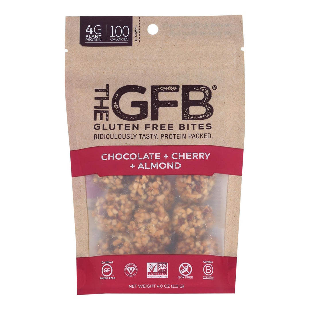 The Gluten Freeb Bites - Chocolate Cherry Almond - Case Of 6 - 4 Oz - Maras Green