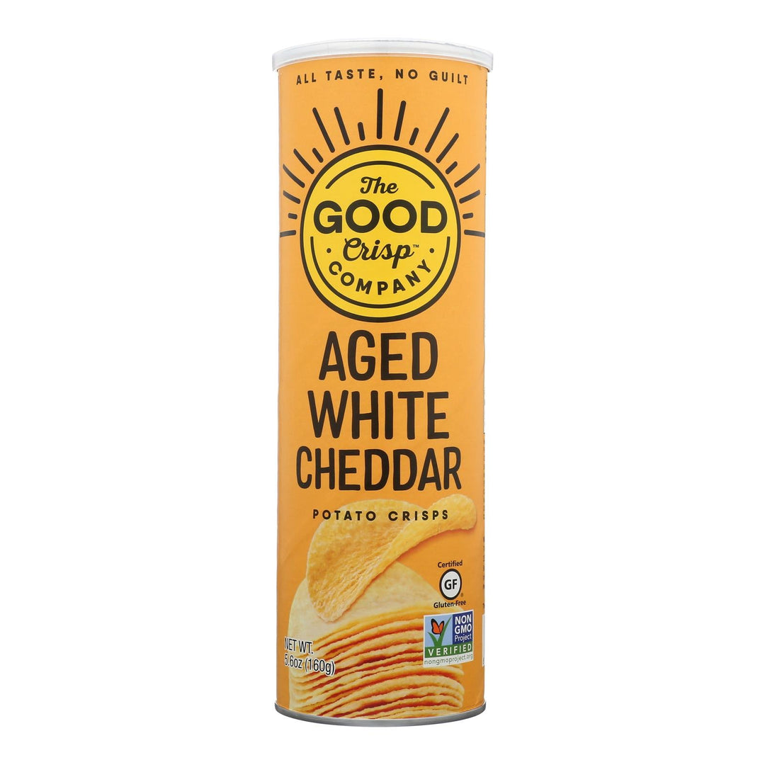 The Good Crisp Company - Potato Crisp Agd.wht Ched - Case Of 8 - 5.6 Oz - Maras Green